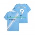Camisola Manchester City Erling Haaland 9 Homem Equipamento Primeiro 2025-2026 Manga Curta
